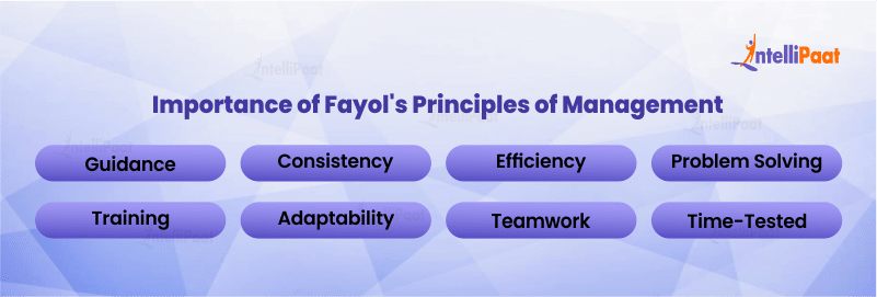 Importance of Fayol's Principles of Management
