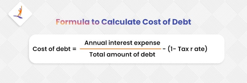 Cost of Debt formula