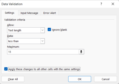 Keep Your Excel Data in Check: A Simple Guide to Data Validation