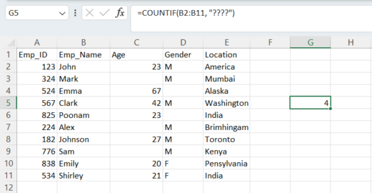 What is Count in Excel: Formula and Implementation