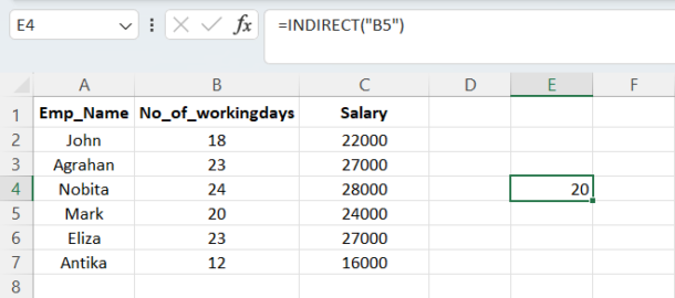 Indirect Function in Excel - Formula, Example. and How to Use