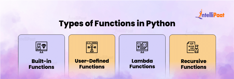 Types of Functions in Python