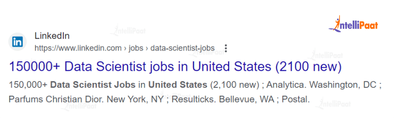 Data Scientist Jobs in US – Data Analyst vs. Data Scientist – Intellipaat