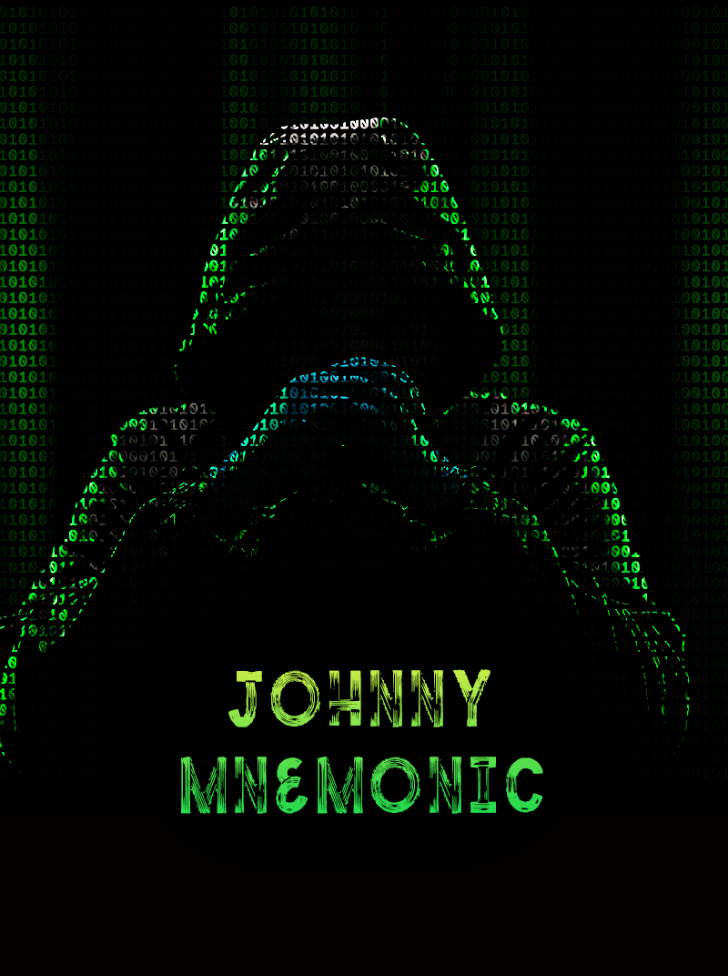 Johnny Mnemonic (1995) by Robert Longo