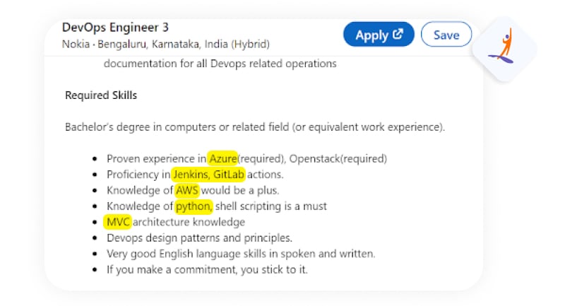 Nokia Job Description for DevOps Engineer - How to Become a DevOps Engineer - Intellipaat