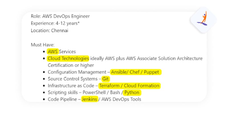 TCS Job Description for AWS DevOps Engineer - How to Become a DevOps Engineer - Intellipaat