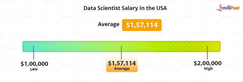 Data Scientist Salary in the USA - Data Science vs. Machine Learning - Intellipaat