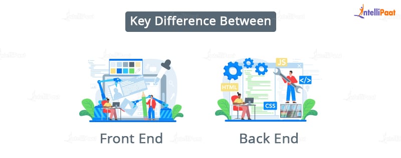 Key Differences Between Front End and Back End - Front End Vs Back End - Intellipaat