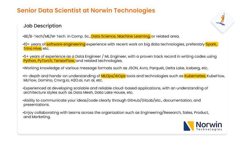 Data Scientist Job in Norvin