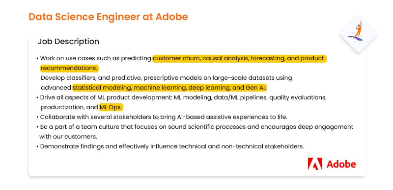 Data Scientist Job in Adobe