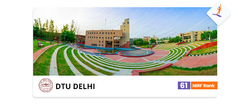 Delhi Technological University (DTU), Delhi – NIRF Rank 61-Top Data Science Colleges in India-Intellipaat