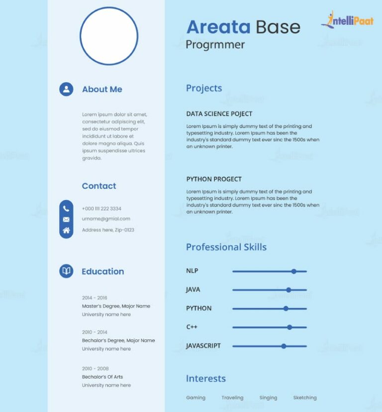 Data Scientist Resume 📝 Example or Sample for 2024