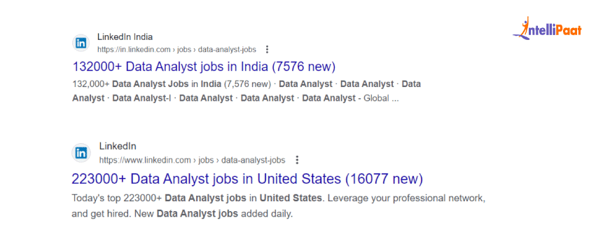 Data Analyst Jobs Available Right Now - Data Science Vs Data Analytics - Intellipaat