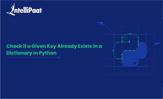 Check if a Given Key Already Exists in a Dictionary in Python Category Image