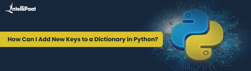 How can I add new keys to a dictionary in Python?