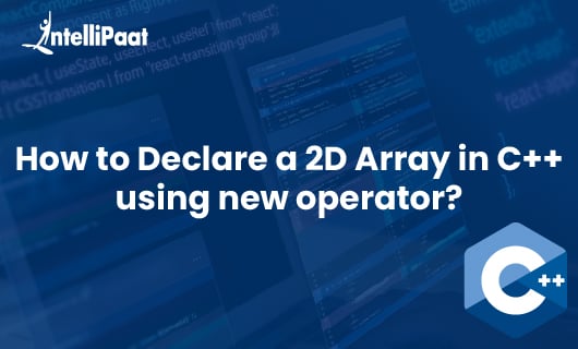 How to Declare a 2D Array in C using new operator Blog