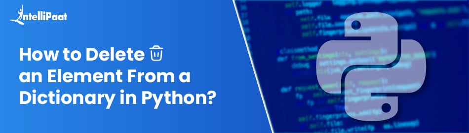 How to Delete an element from a dictionary in Python?