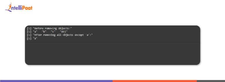 How to Remove All Objects from your R workspace except one - Intellipaat