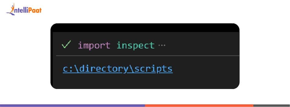 Using the Inspect Module to Find the Directory in Python Output