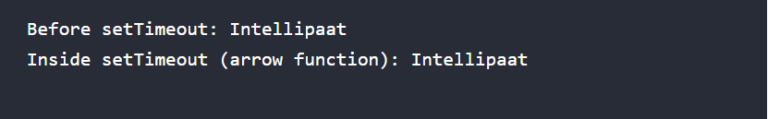 setTimeout() in JavaScript - Intellipaat