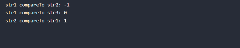 How to Compare Strings in Java?