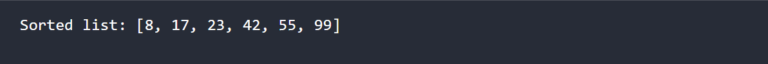 How to Sort A List in Python Without Using Sort Function?