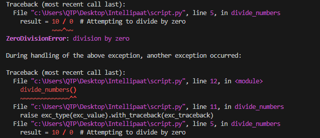 aising an Exception Using sys.exc_info() in Python 