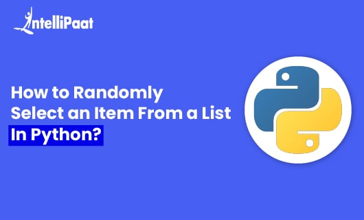 How to randomly select an item from a list in Python Blog