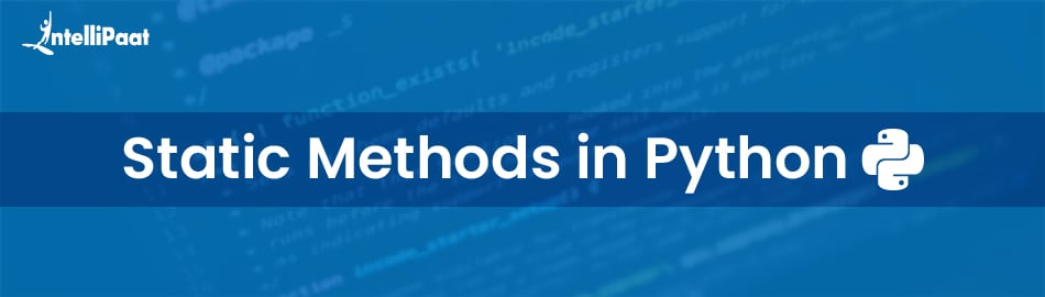 Static methods in Python