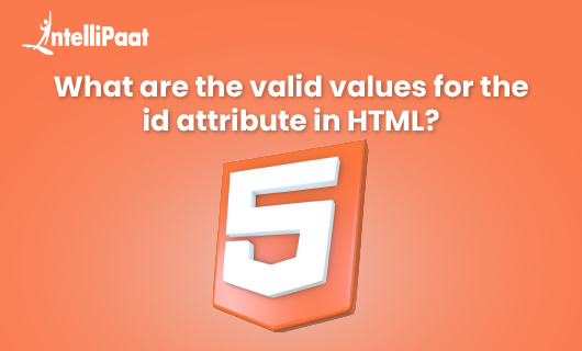 What are the valid values for the id attribute in HTML blog
