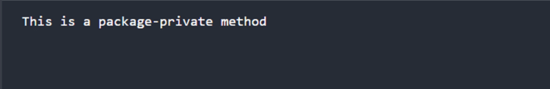 Public vs Protected vs Package vs Private Access Modifier in Java