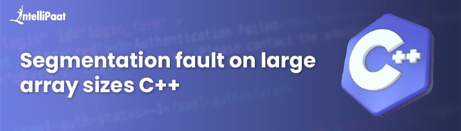 Segmentation Fault on Large Array Sizes in C++