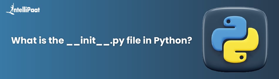 What is the __init__.py file in Python?