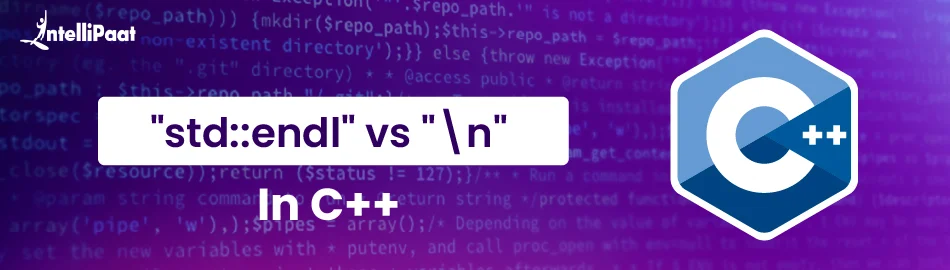 std::endl vs n in C++