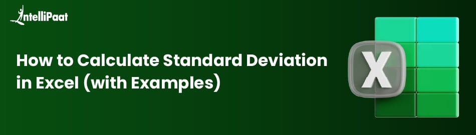 How to Calculate Standard Deviation in Excel