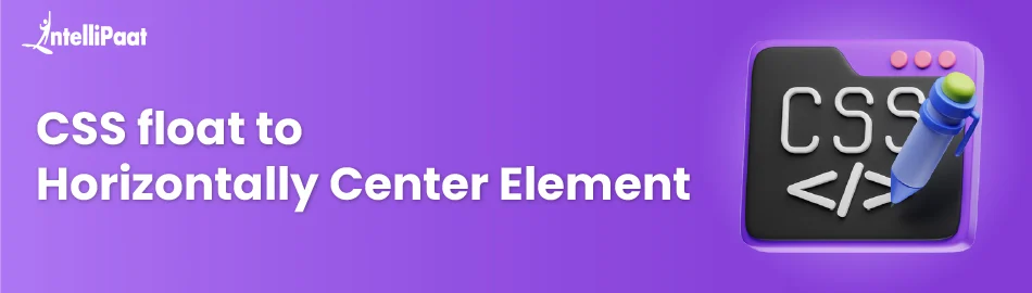 CSS float to Horizontally Center Element