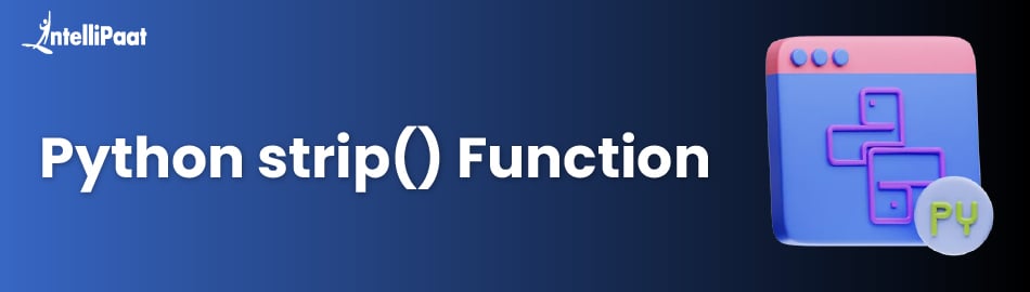 Python strip() Function