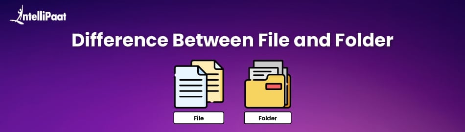 Difference Between File and Folder