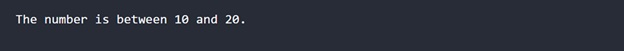 Using and Logical Operator with If Else in Python Output