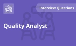 Quality Analyst