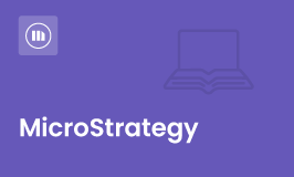 MicroStrategy Tutorial for Beginners