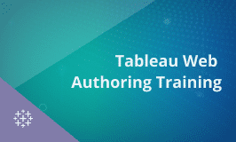 Tableau Web Authoring Training