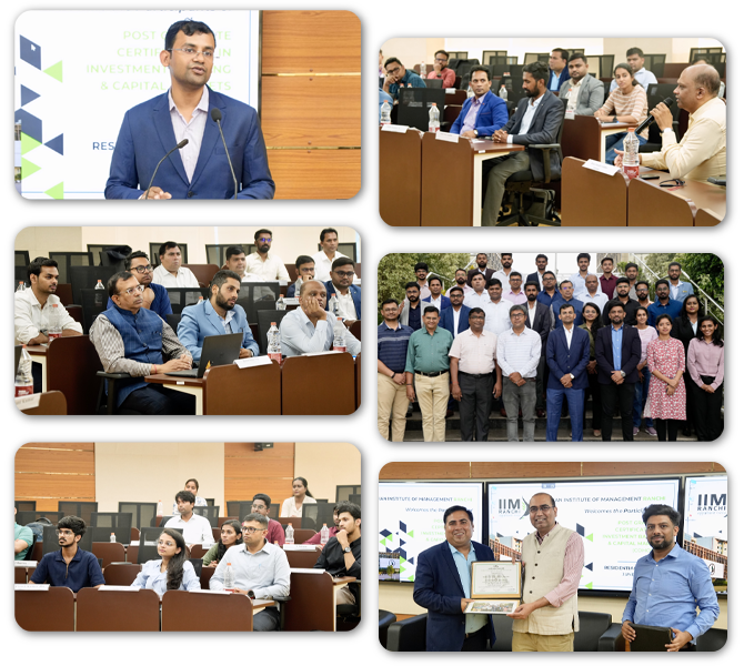 Campus immersion experience at IIM Ranchi Campus Mobile Image