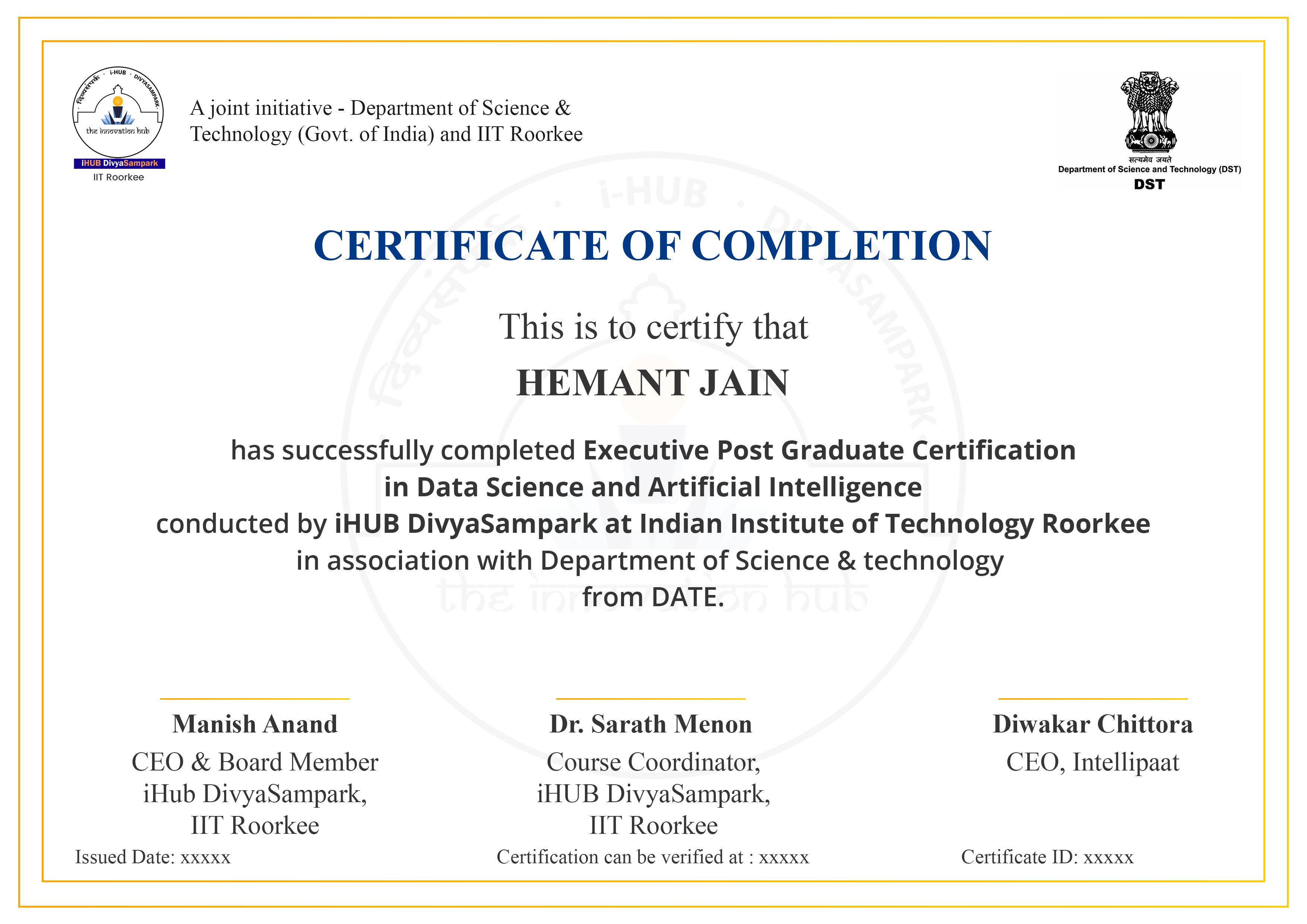 Explore IIT Delhi Advanced Certification In Data & Decision Science