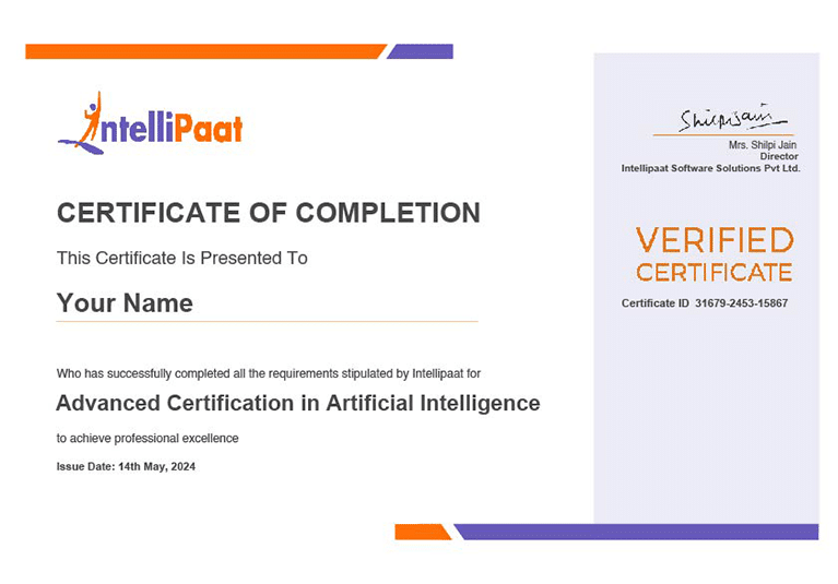 Artificial Intelligence Course Online - AI Certification Training