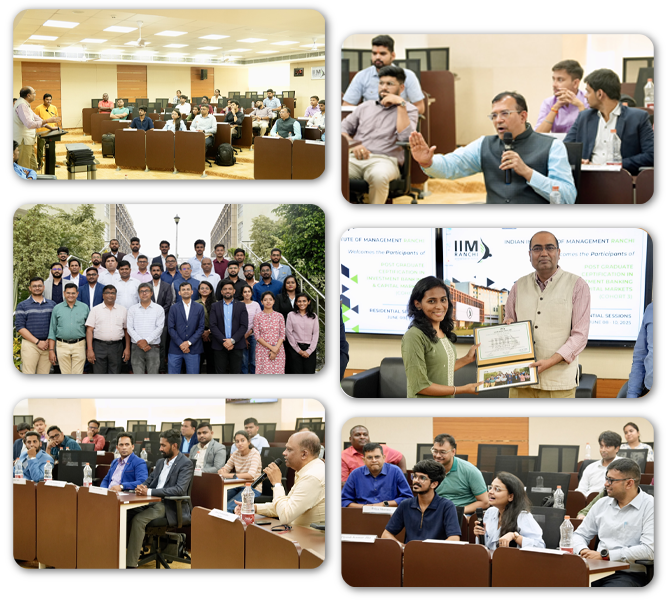 Campus immersion experience with IIM Ranchi faculty Mobile Image