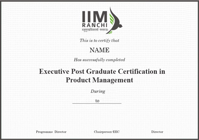 EPGC in Product Management Certificate Image EPGC in Product Management Certificate Image