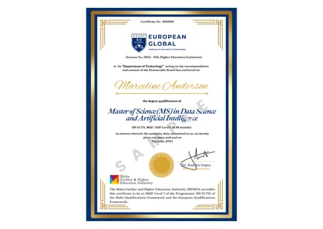 MS in Data Science and AI Certificate