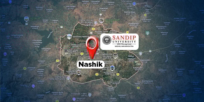 Sandip University Map