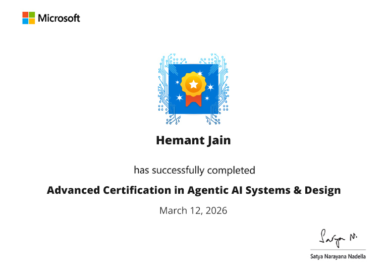MS Certificate Image